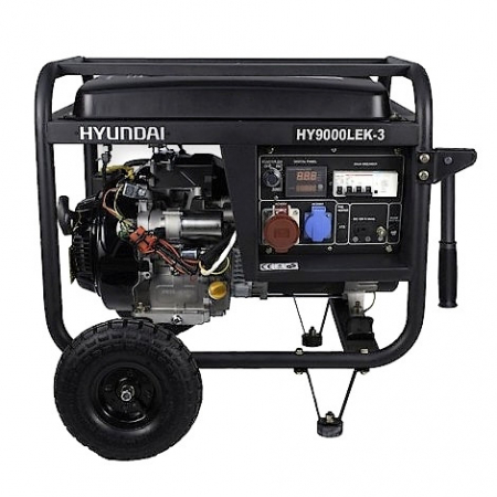 BRICOLAJ - Generator de curent trifazic 8 kw, HYUNDAI HY9000LEK-3