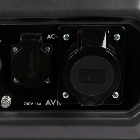 Generator Detoolz 5.5kW, 13CP, 389CC, Benzină, 25L, 4T OHV, IP23, Pornire la buton, Cu Roti [22]