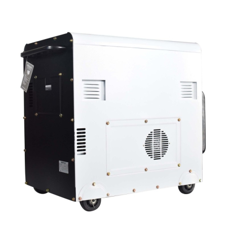 Generator Diesel Monofazat Insonorizat, ITC Power DG8000SE-LRS, 6.3 kW, 230V, ATS Ready, Suport Sisteme Solare, Pornire Electrica, Autonomie 22 h [4]