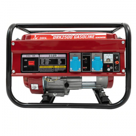 BRICOLAJ - Generator electric DRK, 2500W, 2.2KW 6.5cp, stabilizator de tensiune (AVR)