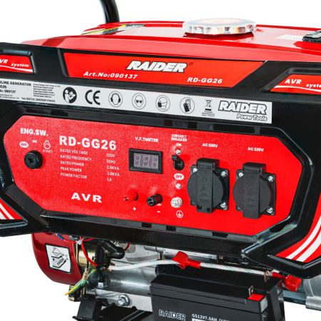 Generator pe benzina 2.8kW pornire cu cheie RD-GG26 [1]