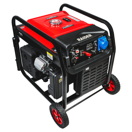 Generator pe benzină cu invertor RD-GG22, 11 kW, pornire electrică, 500 cm³, 230 V, rezervor 25 L, protecții automate, carcasă fonoizolată [1]