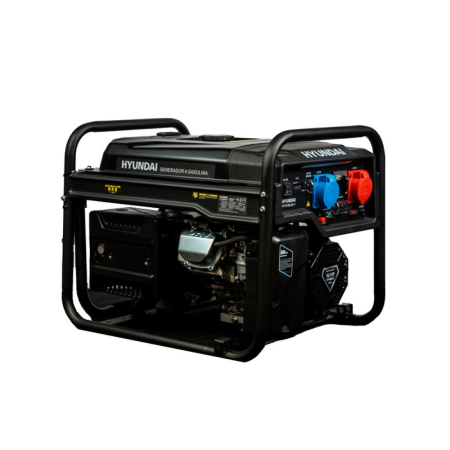 Generator pe benzină Hyundai 7.7 kW, 230V/400V, rezervor 28L, pornire electrică/manuală, autonomie 10.5h BRICOLAJ - Generator pe benzină Hyundai 7.7 kW, 230V/400V, rezervor 28L, pornire electrică/manuală, autonomie 10.5h