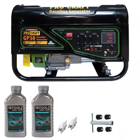 BRICOLAJ - Generator pe benzina Procraft GP30 2500w, rezervor 12L