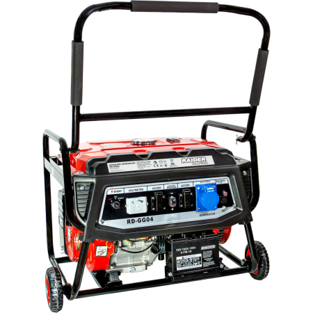 Generator Raider pe benzina 4 timpi, 5.5kW, pornire electrica, rezervor 25 L, RD-GG04 [2]