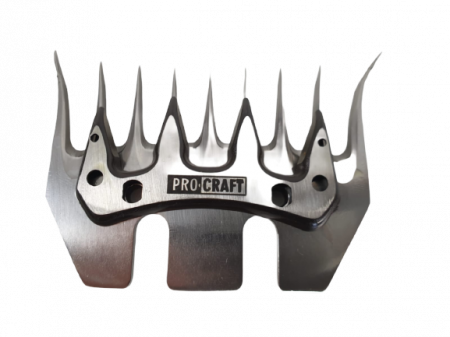 ZOOTEHNIE - Gheara cu 9 dinti accesoriu aparat de tuns oi Procraft