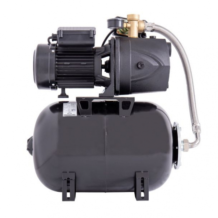 Hidrofor cu pompa autoamorsanta Wasserkonig FL446625, fonta, putere 900 W, debit 3960 l/h, inaltime refulare 44 m, vas de expansiune 24 l [2]