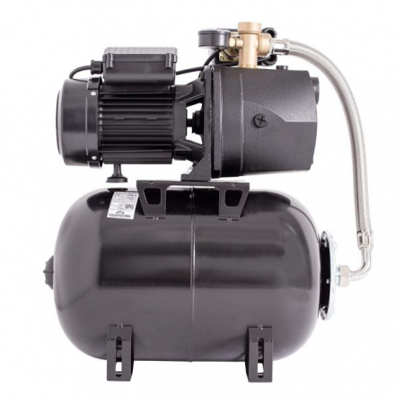 Hidrofor cu pompa autoamorsanta Wasserkonig FL446725, fonta, putere 800 W, debit 4020 l/h, inaltime refulare 44 m, vas de expansiune 24 l [5]