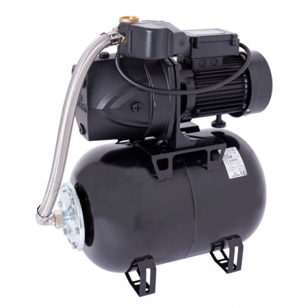 Hidrofor cu pompa autoamorsanta Wasserkonig FL508225, fonta, putere 1200 W, debit 4920 l/h, inaltime refulare 50 m, vas de expansiune 24 l [1]