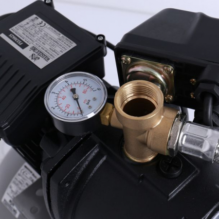 Hidrofor cu pompa autoamorsanta Wasserkonig FS536625, fonta, putere 1100 W, debit 3960 l/h, inaltime refulare 53 m, vas de expansiune 24 l [6]