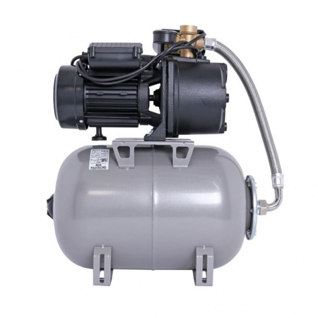 Hidrofor cu pompa autoamorsanta Wasserkonig FS536625, fonta, putere 1100 W, debit 3960 l/h, inaltime refulare 53 m, vas de expansiune 24 l [3]