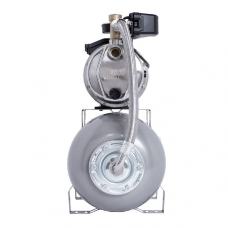 Hidrofor cu pompa autoamorsanta Wasserkonig IS506225, inox, putere 900 W, inaltime refulare 50 m, debit 3720 l/h, vas de expansiune 24 litri [3]