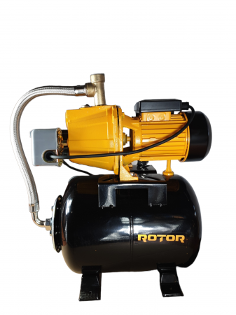 GRADINA - Hidrofor ROTOR AUTOJET80S, putere 1000 W, capacitate 24 L, debit 50 L/min, aspirare 9m, refulare 40m