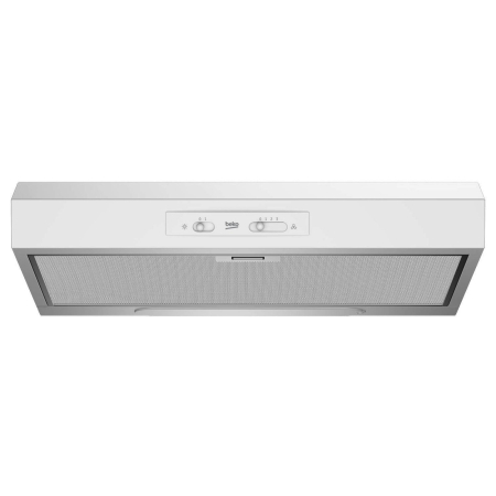 Marelvi - Hota Beko, traditionala, 1 motor 143W, 3 trepte de viteza, 1 lampa iluminare 28W (halogen), 1 filtru de grasimi din aluminiu, capacitate absorbtie max. 272 m3/h, nivel zgomot max. 70 dBA, clasa eficie