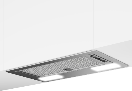 Hota complet incorporabila Beko, 50cm, 3 trepte de viteza, cap.max.abs. 370m3/h, Iluminare LED, filtru metalic + filtru carbon, silver [1]