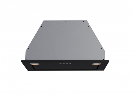 Hotă de bucătărie Pyramis Turbo ERN, total incorporabilă, 52 cm, motor puternic, 760 m³/h, control Soft Touch și timer, design modern cu finisaj metalic negru rezistent [2]