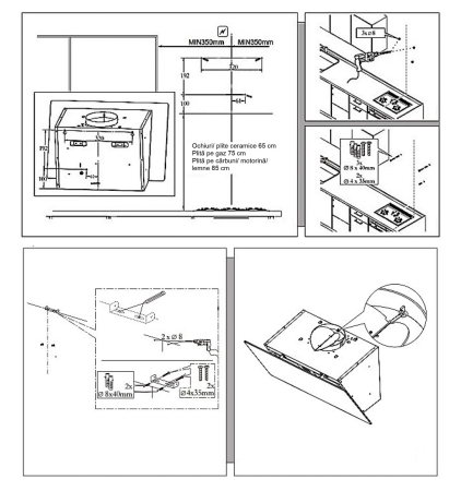 Hota decorativa inclinata Samus HSI630MGB [1]