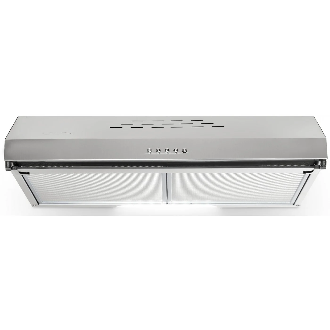 Hote Decorative - Hota decorativa LDK Classico 60 CUBO 2M X, Putere de absorbtie 450 m3/h, 3 trepte de putere, 2 motoare, Iluminare LED, Filtru aluminiu, Inox