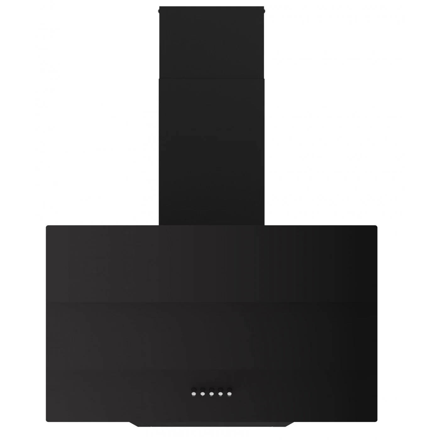 Hota decorativa LDK HD-4CGBK, Putere de absorbtie 450 m3/h, 3 trepte de putere, Iluminare LED, Sticla securizata, Filtru aluminiu, 60 cm, Negru [1]