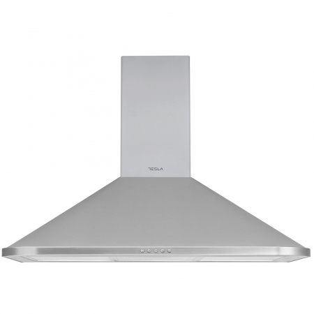 Hota decorativa semineu Tesla DC900AXP, 1 motor 190W, Putere de absorbtie 630 m3/h, 3 viteze, Led 2x2W, 90 cm, Inox [1]