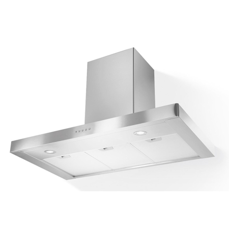 Marelvi - Hota decorativa, T, Faber, STILO/SP SRM X A90, 90 cm, 435 m3h, 68 dB, 1 motor, filtru aluminiu, clasa D, LED2, butoane push, inox, 325.0557.664