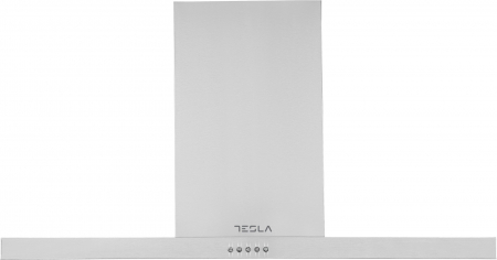 Hote Decorative - Hota decorativa Tesla DC900AX, T-shape, 1 motor 190W, Putere de absorbtie 630 m3/h, 3 viteze, Led 2x2W, 90 cm, Inox