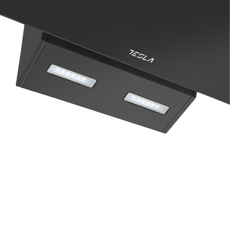 Hota decorativa Tesla DD600AB, 1 motor DC 75W, Putere de absorbtie 630 m3/h, Senzor control fara atingere, afisaj LED, 60 cm, Sticla neagra [3]