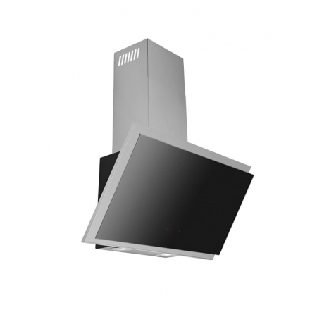 Hote Decorative - Hota Decorativa Tornado Ester 800 (60), 1 motor, latime 60 cm, 3 viteze, absorbtie 800 m3/ora, Negru/Inox