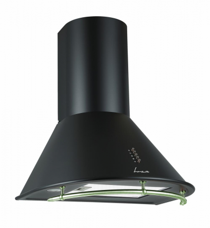 Hote Cupolare - Hota incorporabila decorativa Fram FDH-660HRBK, Putere de absorbtie 589 m3/h, Iluminare LED, Clasa B, 60 cm, Negru