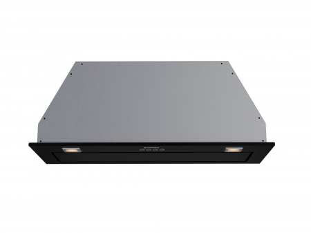 Hotă incorporabilă Pyramis Turbo ERN, 70 cm, 1 motor puternic, putere de absorbție 760 m³/h, control electronic Soft Touch, finisaj negru elegant și modern [2]
