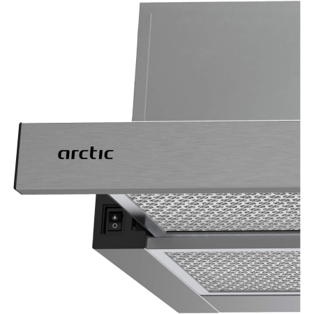 Hota incorporabila telescopica Arctic AHT6132X, Putere de absorbtie 290 mc/h, filtru metalic, 60 cm, Inox [3]
