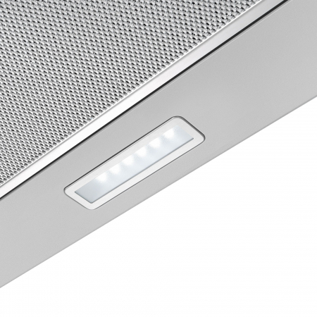 Hota incorporabila telescopica Tesla DT600AX, 2 motoare, Putere de absorbtie 350m3/h, 2 viteze, Led 2W, 60 cm, Inox [1]