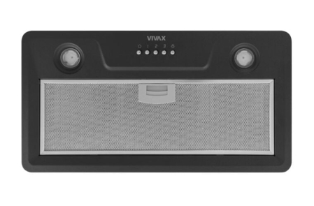 Hota incorporabilă Vivax CHO-60BI100T B, 52,5 cm, 100 W, 1 motor, 3 viteze, filtru aluminiu, iluminare LED, Negru [3]
