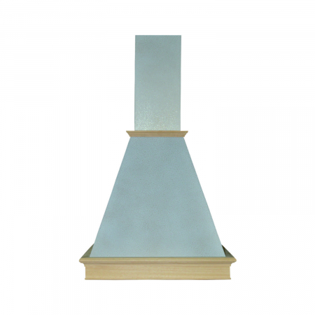 Hote Decorative - Hotă rustică Pyramis COUNTRY GOLDEN VEIN 60 cm, 3 viteze, 370 m³/h capacitate de absorbție, display și timer, ramă decorativă din lemn natur și finisaj metal vopsit, combinație armonioasă între tradiț