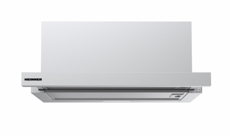 Electronice & Electrocasnice - Hotă telescopică Heinner HTCH-MD600IX, 60 cm, 630 m³/h, 2 trepte de viteză, Clasa C, Inox