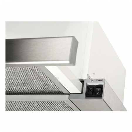 Hota Telescopica Incorporabila Tornado Sondo 700 (60), 1 motor, latime 60 cm, 2 viteze, absorbtie 700 m3/ora, Inox [1]