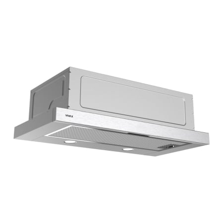Hota telescopică Vivax CHO‑60PT100T X, 59,5 cm, 100 W, 2 trepte, filtru aluminiu lavabil, iluminare LED, Inox [4]