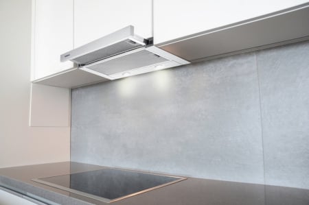 Hota telescopică Vivax CHO‑60PT100T X, 59,5 cm, 100 W, 2 trepte, filtru aluminiu lavabil, iluminare LED, Inox [2]