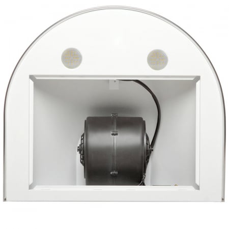 Hota tip Cupola Tornado Violla 750 (50) LED, 1 motor Turbo, latime 50 cm, 3 viteze, absorbtie 750 m3/ora, filtru anti-grasimi aluminiu 5 straturi, Alb [7]