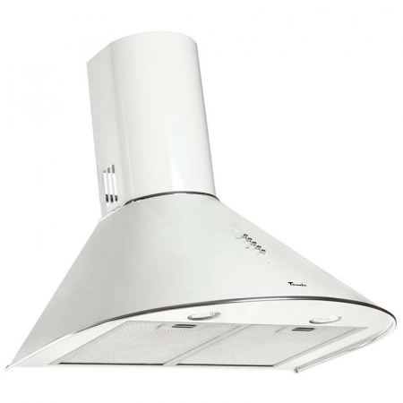 Hote Cupolare - Hota tip Cupola Tornado Violla 750 (50) LED, 1 motor Turbo, latime 50 cm, 3 viteze, absorbtie 750 m3/ora, filtru anti-grasimi aluminiu 5 straturi, Alb