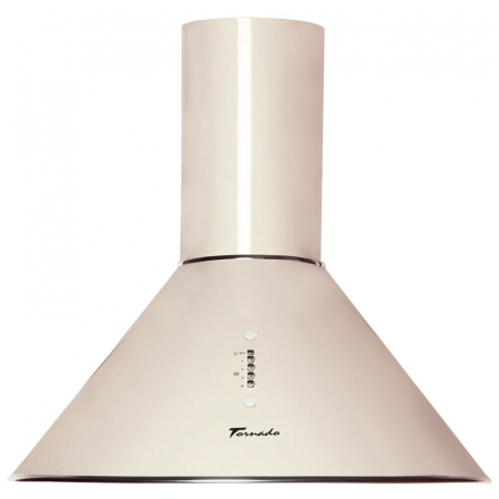 Hota tip Cupola Tornado Violla 750 (50) LED, 1 motor Turbo, latime 50 cm, 3 viteze, absorbtie 750 m3/ora, filtru anti-grasimi aluminiu 5 straturi, Bej [3]