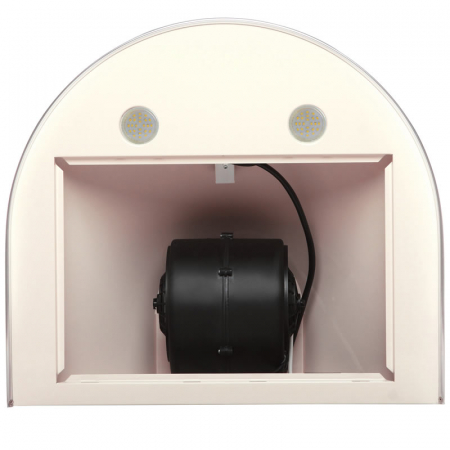Hota tip Cupola Tornado Violla 750 (50) LED, 1 motor Turbo, latime 50 cm, 3 viteze, absorbtie 750 m3/ora, filtru anti-grasimi aluminiu 5 straturi, Bej [5]