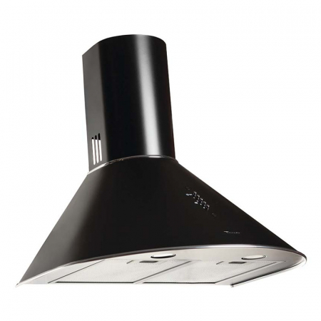 Hote Cupolare - Hota tip Cupola Tornado Violla 750 (60) LED, 1 motor Turbo, latime 60 cm, 3 viteze, absorbtie 750 m3/ora, filtru anti-grasimi aluminiu 5 straturi, Negru