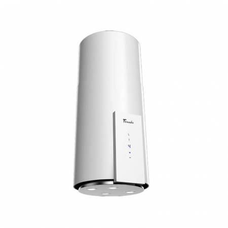 Hote Insula - Hota tip Insula Tornado Tube Island 1200 (40) LED, 1 motor, inaltime 90-120 cm, 4 viteze, absorbtie 1200 m3/ora, Alb