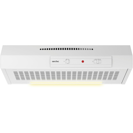 Hote Traditionale - Hota traditionala Arctic AH611, Putere de absorbtie 295 mc/h, Iluminare LED, 1 motor, 60 cm, Alb