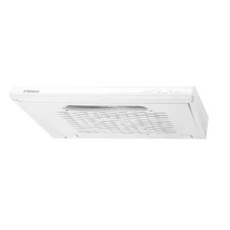 Marelvi - Hota traditionala Hansa, 50 cm, 200 m3/h, 1 motor, 1 filtru acrylic, 3 trepte, iluminare, metal alb