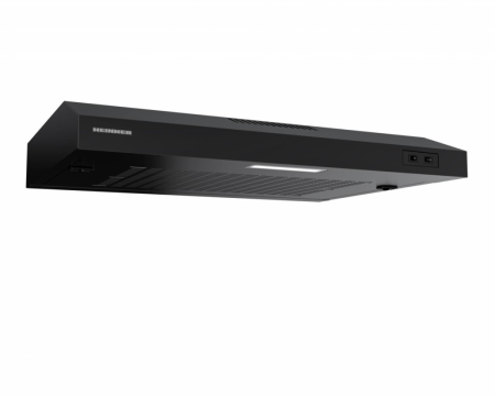 Electronice & Electrocasnice - Hotă tradițională Heinner CH-MD190BK, 60 cm, 190 m³/h, 2 trepte de viteză, Clasa B, Negru