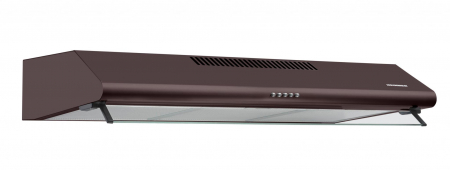 Hote Traditionale - Hota traditionala Heinner HCH-490-BRW, 2 motoare, Putere de absorbtie 304.5 m3/h, Lumina LED, 3 trepte de viteza, 90 cm, Maro