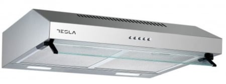 BUCATARIE - Hota traditionala Tesla DB601AX, 2 motoare, Putere de absorbtie 350m3/h, 3 viteze, Led 2x2W, 60 cm, Inox