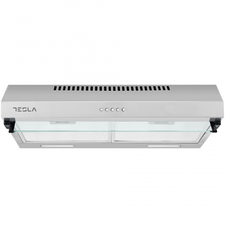 Hota traditionala Tesla DB601AX, 2 motoare, Putere de absorbtie 350m3/h, 3 viteze, Led 2x2W, 60 cm, Inox [3]